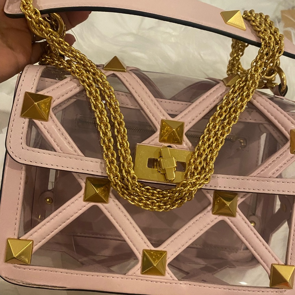 Valentino Garavani Roman Gold Stud Bag - Picture 2 of 13